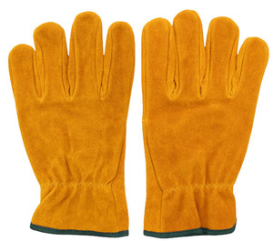 Gants de sécurité en cuir de vachette de qualité supérieure, équipement de protection individuelle pour le travail industriel et la pêche, confortables et résistants - Product Image 3