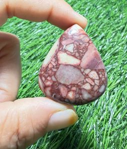 Lot en gros de cabochons de Mookite rose naturelle Affection Gems, 36 carats, effet de changement de couleur, taille poire, pour la fabrication de bijoux du Rajasthan - Product Image 3