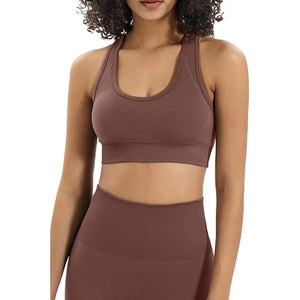 Conjunto Deportivo de Alta Calidad Personalizado, Bra Deportivo de Color y Leggings de Cintura Alta para Mujer, Ropa Deportiva para Entrenamiento - Product Image 6