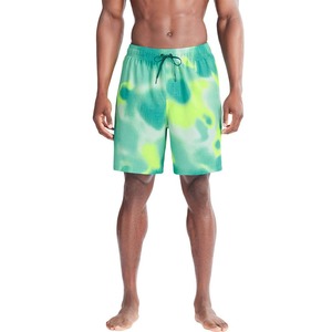 Shorts de bain pour hommes personnalisés, mi-longs, unis, séchage rapide, style urbain, taille élastique - Product Image 1