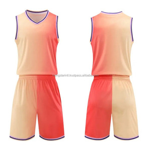 Uniformes d'équipe de sublimation élégants, logo personnalisé imprimé, maillots de basket-ball de qualité supérieure, vente en gros, uniforme de basket-ball respirant - Product Image 4