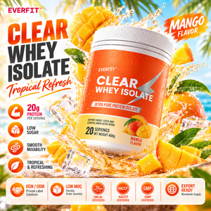 Fournisseur de poudre de protéines de lactosérum à la vanille en marque privée en Malaisie, fabrication OEM de shakes WPC sur mesure, croissance musculaire pour adultes, 20-29g - Product Image 1