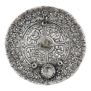 กระถางธูปพระพุทธรูปอะลูมิเนียม - ทนทาน เป็นมิตรกับสิ่งแวดล้อม กลิ่นหอมสไตล์จีน สำหรับธูปแท่งและธูปกรวย - Product Image 4