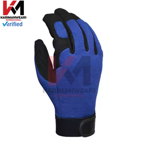 Guantes de Cuero Sintético de Alto Rendimiento, Guantes de Trabajo con Agarre Duradero para Tareas de Almacén, Venta al Por Mayor OEM - Product Image 3