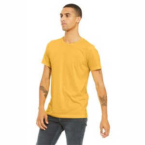 T-shirt décontracté pour homme en coton tricoté 100% - Couleur optimale - Col rond - Manches courtes - Respirant - Séchage rapide - Personnalisable - Product Image 2