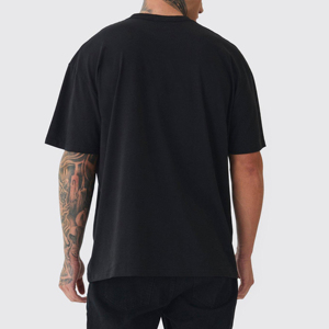 เสื้อยืดโอเวอร์ไซส์ผู้ชาย พิมพ์ลาย 3 มิติ ผ้าคอตตอนหนา ทรงหลวม พิมพ์ลายกราฟิกคุณภาพสูง คอกลม สไตล์ลำลอง สตรีทแวร์ แขนสั้น แฟชั่น - Product Image 2