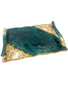 Plateau de service moderne en résine, élégant et décoratif pour la table de cuisine et la décoration intérieure Tradebyd - Product Image 4