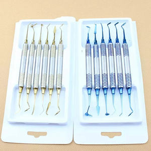 Instrumentos de Composite Dental, Juego de 6 Piezas para Procedimientos Restaurativos, Herramientas de Odontología Clínica para Restauración Dental - Product Image 1