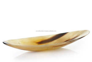 Juego de ensaladera de cuerno natural ecológico, vajilla ligera, duradera y resistente al calor para uso diario de la India - Product Image 4