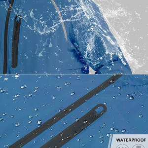 Chaqueta Impermeable de Lona con Capucha para Hombre, Personalizada con Logotipo Frontal, Nuevo Estilo de Moda y Color y Diseño Personalizados 2026 - Product Image 5