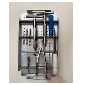 Juego de Destornilladores y Extractores Quirúrgicos Ortopédicos de Acero Inoxidable, Kit Profesional para la Extracción de Tornillos Rotos, Trauma Ortopédico - Product Image 4