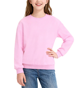 Uniforme Escolar de Manga Larga para Niñas, Color Rosa, Mezcla de Poliéster/Algodón - Product Image 1