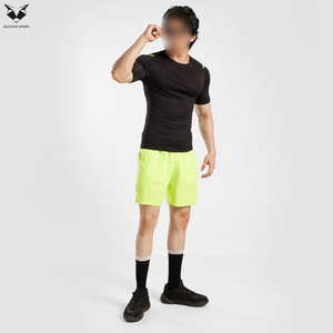 Camisetas de Compresión de Manga Corta Color Negro, Secado Rápido, Ropa Deportiva para Hombre, MMA, Fitness, Rash Guard, Nueva Llegada 2026 - Product Image 2