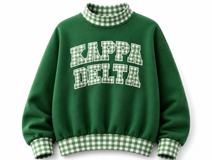 เสื้อสเวตเชิ้ตคอเต่าผ้าฝ้ายฟลีซทรงโอเวอร์ไซส์สำหรับผู้หญิง ปักโลโก้ตามสั่ง สไตล์สตรีทแวร์ เนื้อผ้านุ่ม - Product Image 5