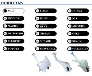 Bouteilles de pulvérisation d'excellente qualité pour MITSUBISHI FREECA 5D 98 '~ 05' OEM MR221375 - Product Image 2