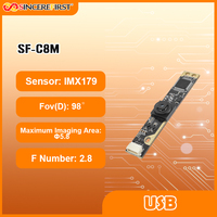 Module de caméra USB CMOS 4K UHD à focale fixe 8MP haute vitesse SincereFull SF-C8M pour l'industrie, vision nocturne 30fps pour machines