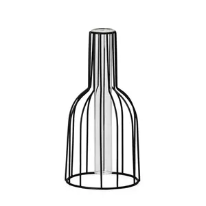 Modern Coastal Design Handmade Iron Floor Flower <b>Vase</b> for Bedroom Home Decor - Product Image 1