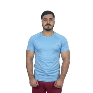 เสื้อรัดรูปผู้ชายขายส่ง พร้อมโลโก้พิมพ์ตามสั่ง ป้องกันรังสียูวี 50+ และแห้งเร็ว - Product Image 1