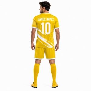 Uniformes de Fútbol Personalizados de Alto Rendimiento, Camisetas y Pantalones Cortos de Fútbol Profesional para Equipos, Clubes y Academias, Tejido Transpirable de Secado Rápido - Product Image 4