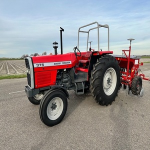 รถแทรกเตอร์มือสองคุณภาพสูง Massey Ferguson 375 รุ่น 80 แรงม้า เครื่องยนต์แข็งแกร่ง รถแทรกเตอร์สำหรับงานเกษตร พร้อมขาย ใช้งานหนัก - Product Image 4
