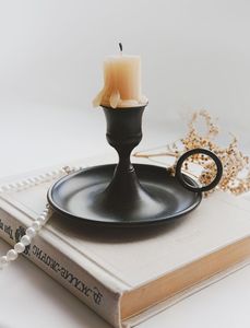 Handmade <b>Iron</b> Candle Stand Heat Resistant for Home Decoration - Product Image 2