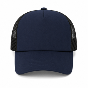 Custom Brand Customizable 6-Panel Mesh Bomber Style Snapback Cap Heat-Transfer Printed Unisex Adult Adjustable Sports Headwear - Product Image 6