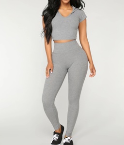 Conjunto de Yoga Ligero de Alta Calidad para Mujer, Sin Mangas, con Logotipo Personalizado, Ropa Deportiva para Gimnasio, Material Spandex - Product Image 4