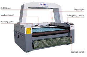 Máquina de corte automático de visión inteligente de alta calidad con herramienta de fabricación industrial de guía láser - Product Image 5