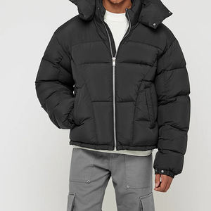 Chaqueta de Plumón Blanca de Alta Calidad con Diseño Sublimado Personalizado, Chaqueta Abrigada de Plumón para Invierno, Holgada, para Exteriores, para Hombre - Product Image 6