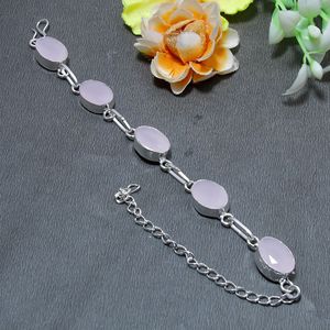 Natural Onyx Gemstone <b>Bracelet</b>, 925 Sterling Silver Plated <b>Bracelet</b>, Handmade Jewelry - Product Image 5