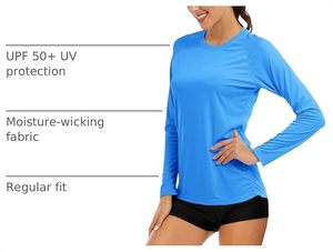 Custom <b>Long</b> Sleeve Yoga <b>Tops</b> <b>Women</b> Quick Dry Breathable Eco-Friendly Spandex/Nylon Skinny Fit Sportswear Fitness Gym Workout - Product Image 5