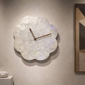 Superbe offre : horloge murale en nacre durable, mosaïque de coquillages, décoration naturelle, horloge décorative - Product Image 6