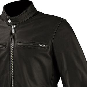 Veste de moto en cuir pour hommes approuvée CE | Veste de motard élégante | Veste d'équitation en cuir durable - Product Image 3