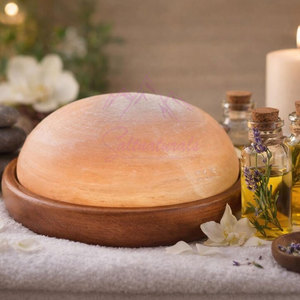 Lampe de sel himalayenne en forme de dôme, meilleur prix, décoration d'intérieur, lampe de sel himalayenne en forme de dôme à vendre - Product Image 5