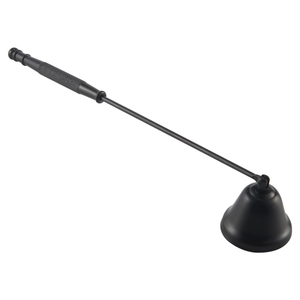 Wrought Iron Metal <b>Candle</b> Snuffer With Long Handle For Home Decoration Handmade <b>Candle</b> <b>Wick</b> Snuffer Black Finished - Product Image 3