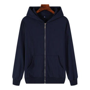 Wholesale Custom Color Logo <b>Men</b> Printed Oversized Cotton Plain Oem Zipper Hoodie Unisex High Quality <b>Mens</b> <b>Pullover</b> Zip up Hoodie - Product Image 3