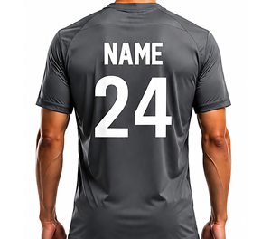 Maillot de football unisexe 2023 2024, service OEM, design par sublimation de qualité, manches courtes, respirant, séchage rapide, uniforme de football - Product Image 3