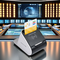 Lectores de Tarjetas de Control de Acceso de Plástico OEM, Lector RFID IC para Tarjetas ISO14443 Tipo A y B