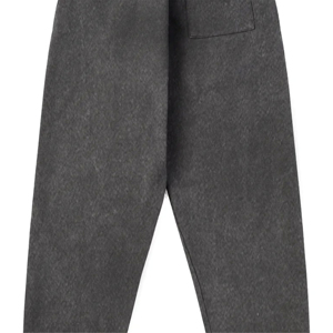 Tissu 100% coton personnalisé en gros pour pantalons de jogging en molleton avec impression en relief pour hommes, prix de gros abordable - Product Image 6