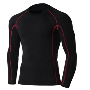 Camiseta de Manga Larga de Alta Calidad para Hombre, Protección UV, Spandex/Poliéster, Secado Rápido y Transpirable, Precio Bajo para Adultos - Product Image 2