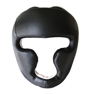 OEM Customized Durable PU Portable Boxing Helmets Training Head Guard Double Visor Face Protector MMA Martial Children Skating - Product Image 2