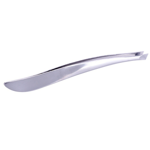 Pince à épiler professionnelle en acier inoxydable pour sourcils, 1 pièce, argentée, outils de beauté et de maquillage pour femmes - Product Image 2