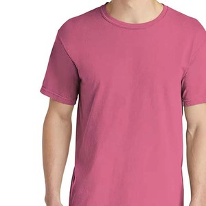 เสื้อยืดคอกลมแขนสั้นผู้ชายผ้าฝ้ายแท้ 100% สกรีนโลโก้ด้านหน้าสองสี แบบ OEM สั่งทำได้ ระบายอากาศ แห้งเร็ว เหมาะสำหรับออกกำลังกาย - Product Image 4