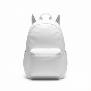 Mochila Deportiva Blanca Minimalista, Ligera, para Uso Diario, con Múltiples Bolsillos de Almacenamiento para Viajes, Venta al Por Mayor - Product Image 3