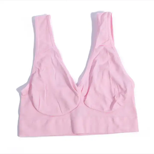 Soutien-gorge de sport sans couture personnalisé pour femme, haute qualité, respirant, confortable, séchage rapide, en nylon et élasthanne, vente en gros, vêtements de fitness à prix abordable - Product Image 5