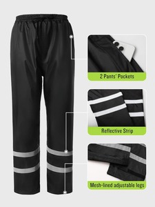 Conjunto de Ropa Impermeable Premium para Senderismo y Aventuras al Aire Libre con Chaqueta y Pantalones Impermeables para Viajes y Camping - Product Image 3
