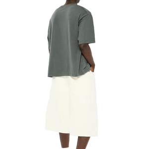 High Quality 100% Cotton Breathable Men's T-Shirts Customizable Oversized Boxy Quick-Drying <b>Blank</b> Plain Design Heavy <b>Weight</b> - Product Image 3