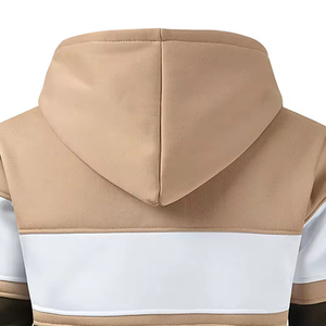 Wholesale Clush Industries Streetwear <b>Men</b> Fleece Hoodies Polyester/Cotton Regular Fit Quick Dry Breathable Winter Custom Print - Product Image 4