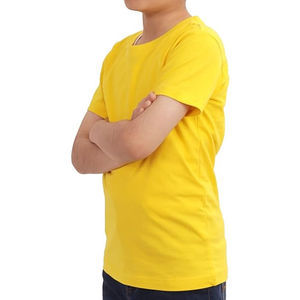 Camiseta personalizada 100% algodón 275 gsm de alta densidad para niños, ropa para la escuela y el hogar - Product Image 4