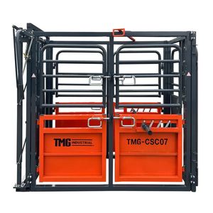 Chute di Lavoro per Bestiame TMG CSC07 da 7FT, Nuova Attrezzatura per Zootecnia con Telaio Robusto per Uso Agricolo - Product Image 2
